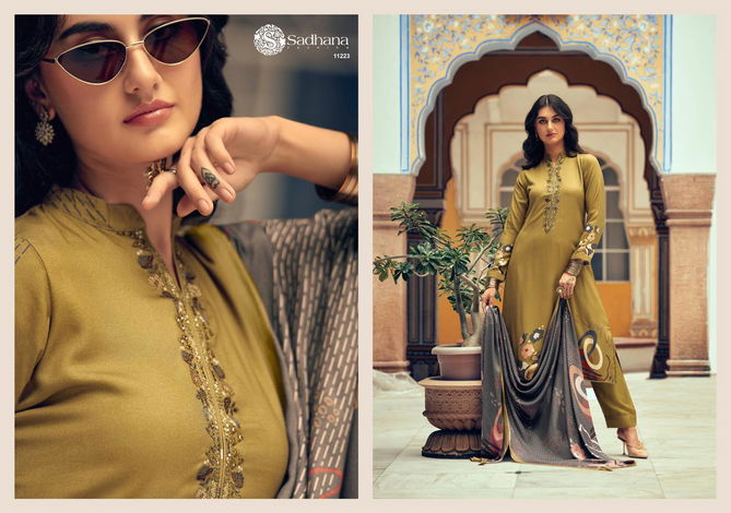 Swara By Sadhana Viscose pashmina Printed Salwar Suits Wholesale Online